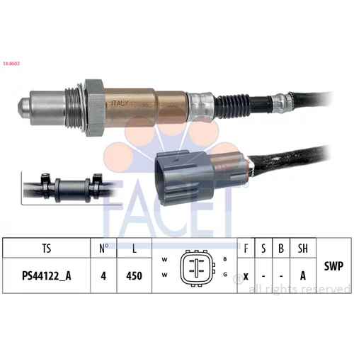 Lambda sonda FACET 10.8603