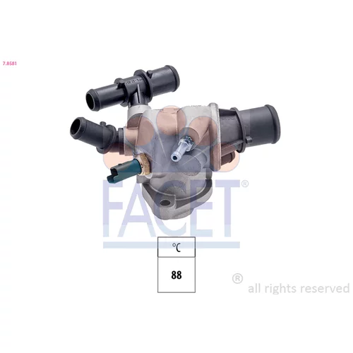 Termostat chladenia FACET 7.8581