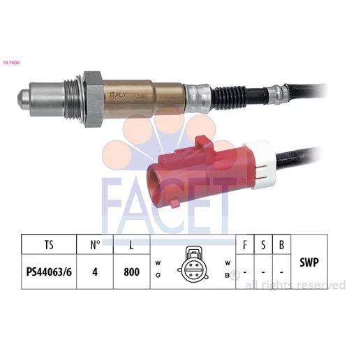 Lambda sonda FACET 10.7609