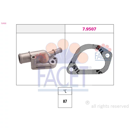 Termostat chladenia FACET 7.8155