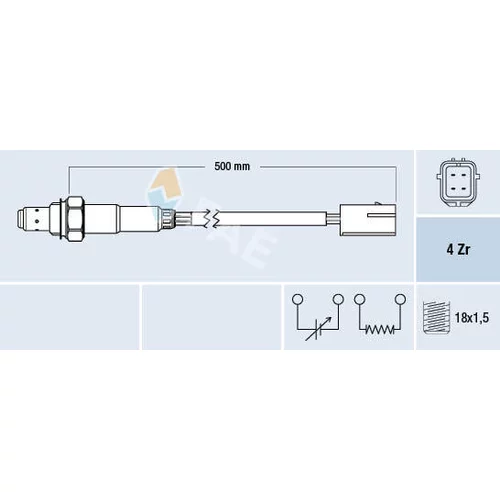 Lambda sonda 77255 /FAE/