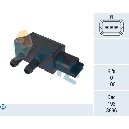 Snímač tlaku výfukových plynov FAE 16170