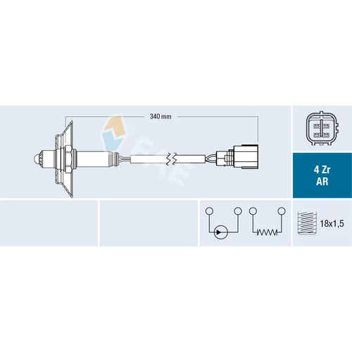 Lambda sonda 75672 /FAE/