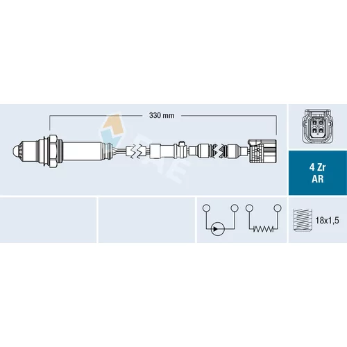 Lambda sonda FAE 75682