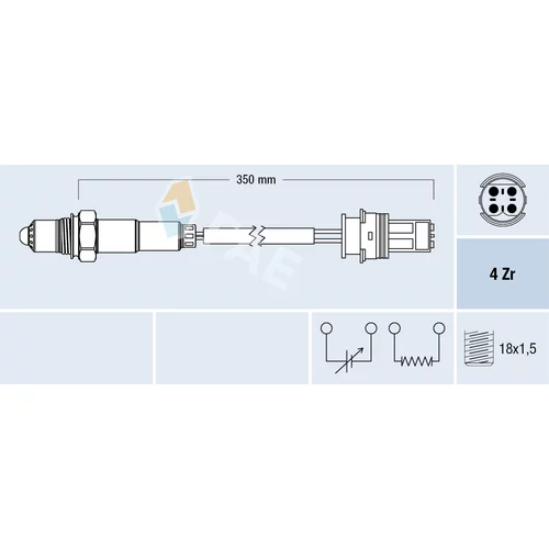 Lambda sonda FAE 77272