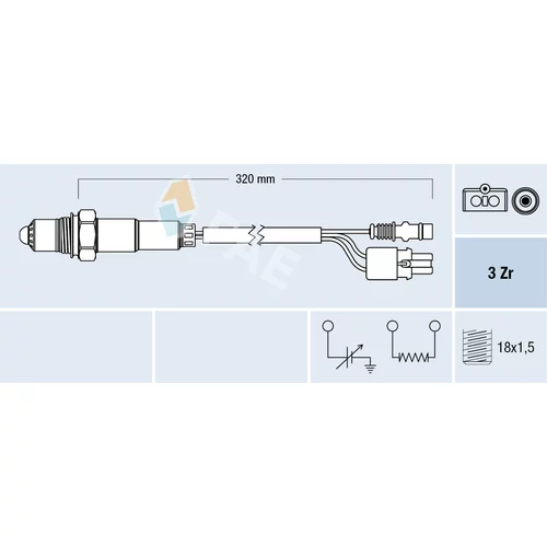 Lambda sonda FAE 77378