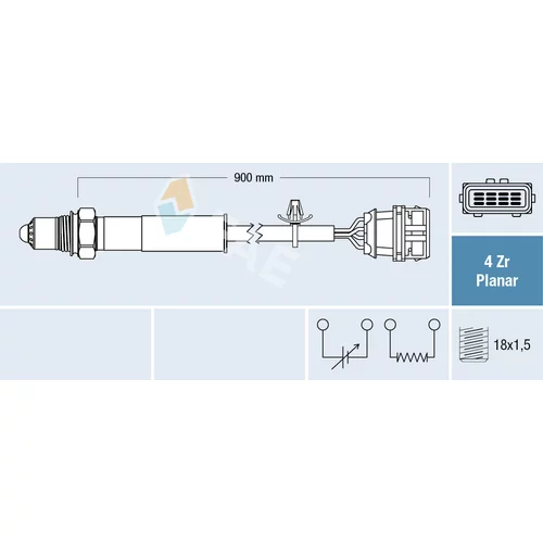 Lambda sonda FAE 77415