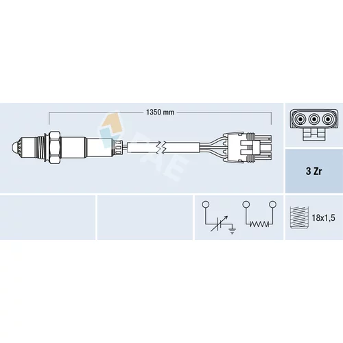 Lambda sonda FAE 77120