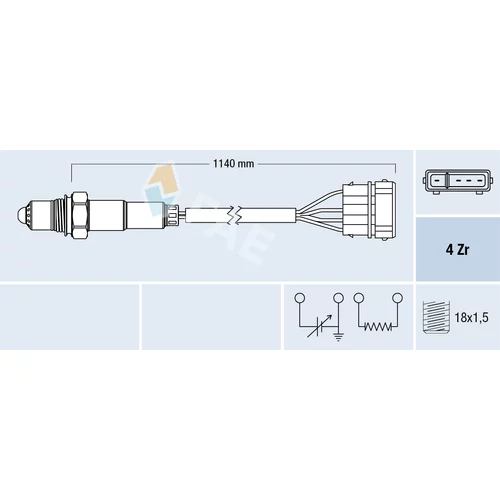 Lambda sonda FAE 77130