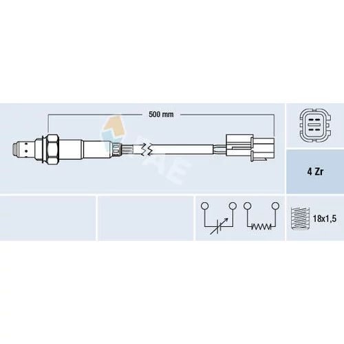 Lambda sonda FAE 77292