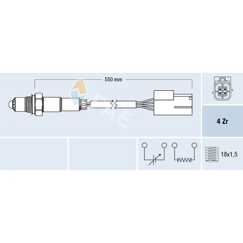 Lambda sonda FAE 77468