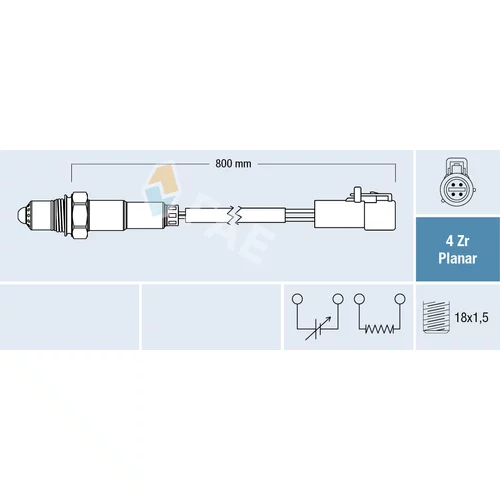 Lambda sonda FAE 77616
