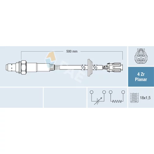 Lambda sonda FAE 77707