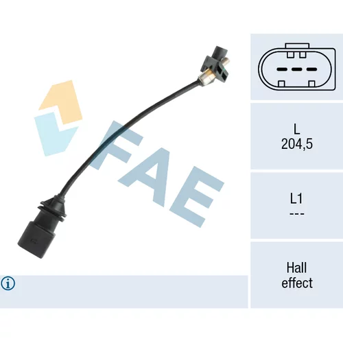 Snímač impulzov kľukového hriadeľa FAE 79488