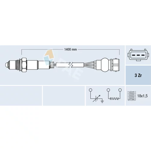 Lambda sonda FAE 77317