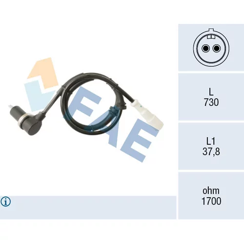 Snímač počtu otáčok kolesa FAE 78587