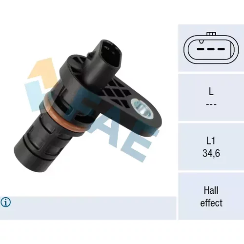 Snímač impulzov kľukového hriadeľa FAE 79549