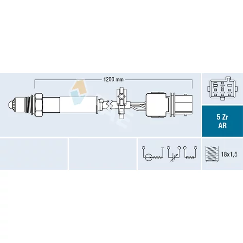 Lambda sonda FAE 75105