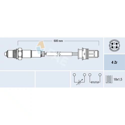 Lambda sonda FAE 77338