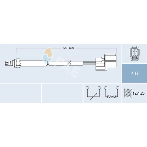 Lambda sonda FAE 77350