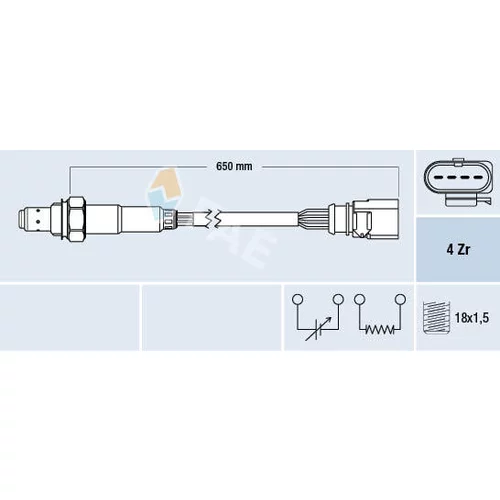 Lambda sonda FAE 77440