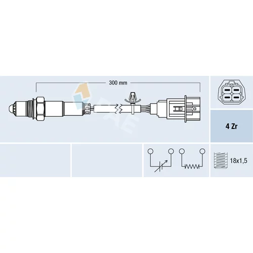Lambda sonda FAE 77637