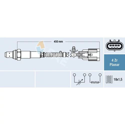 Lambda sonda FAE 77662