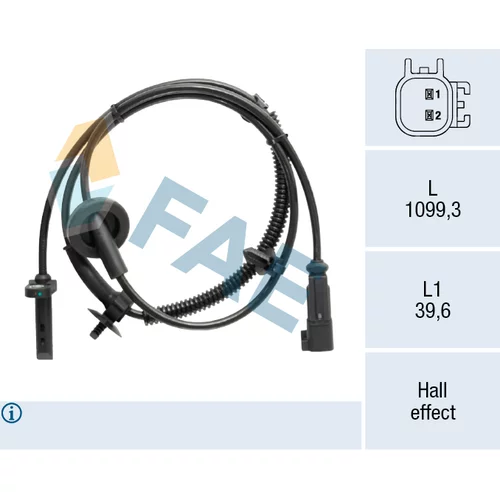 Snímač počtu otáčok kolesa FAE 78710