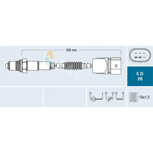 Lambda sonda FAE 75048