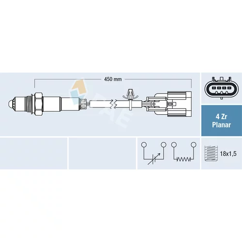Lambda sonda FAE 77672