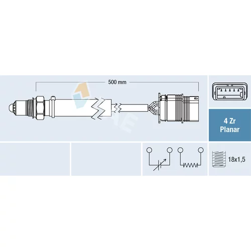 Lambda sonda FAE 77757