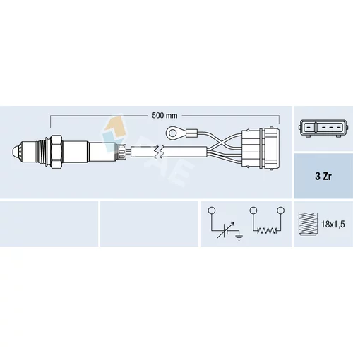 Lambda sonda FAE 77110
