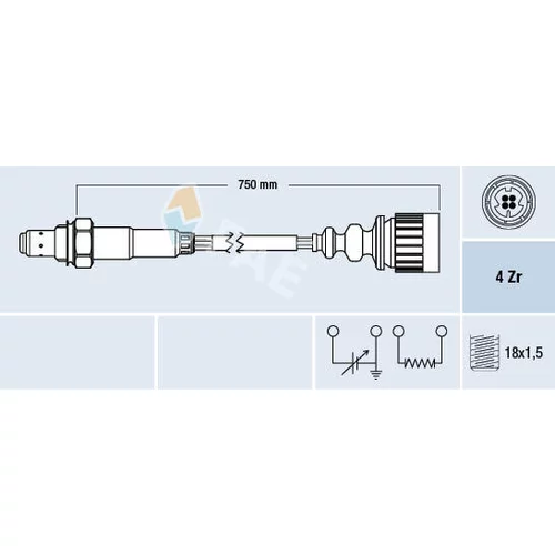 Lambda sonda 77176 /FAE/