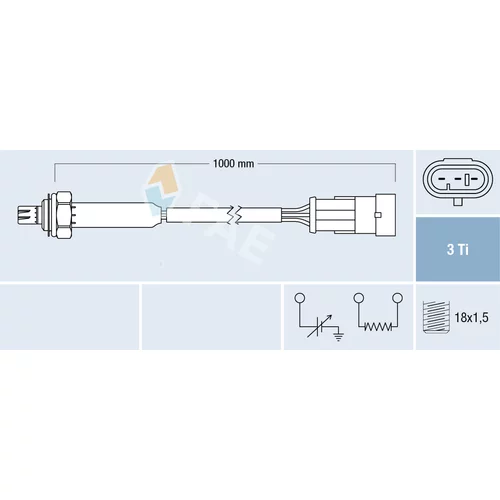 Lambda sonda FAE 77182