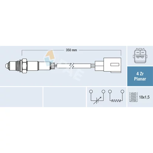 Lambda sonda FAE 77518