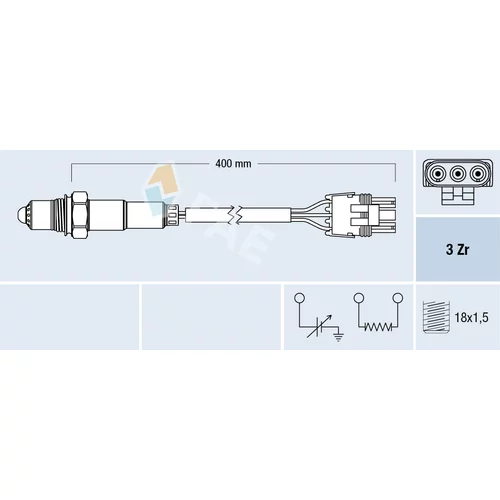 Lambda sonda FAE 77601