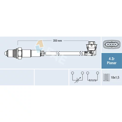 Lambda sonda FAE 77803
