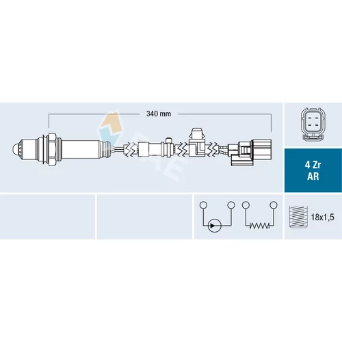 Lambda sonda FAE 75677