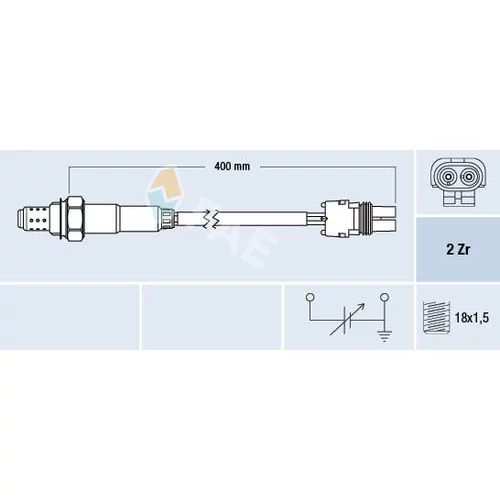 Lambda sonda FAE 77104