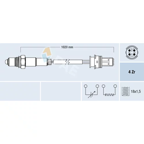 Lambda sonda FAE 77277