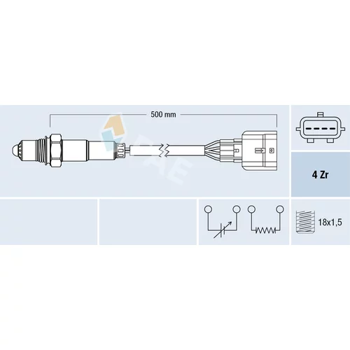 Lambda sonda FAE 77582
