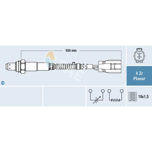 Lambda sonda FAE 77652
