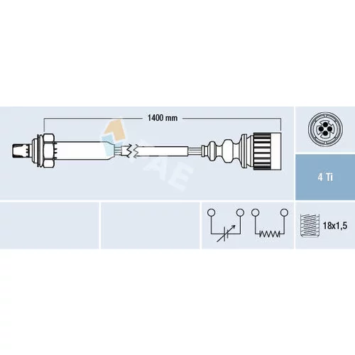 Lambda sonda FAE 77186