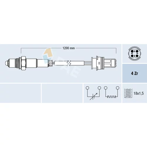 Lambda sonda FAE 77276