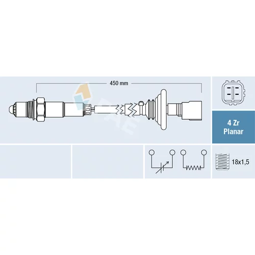 Lambda sonda FAE 77512