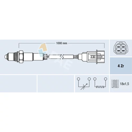 Lambda sonda FAE 77605