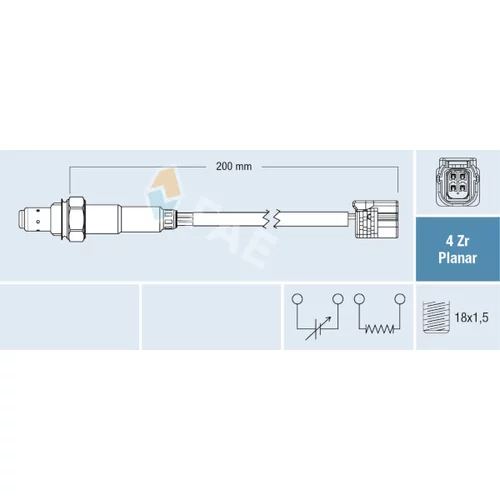 Lambda sonda FAE 77786