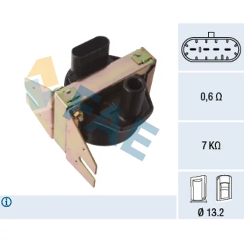 Zapaľovacia cievka FAE 80377