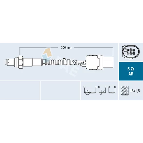 Lambda sonda FAE 75115