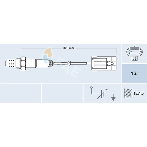 Lambda sonda FAE 77102